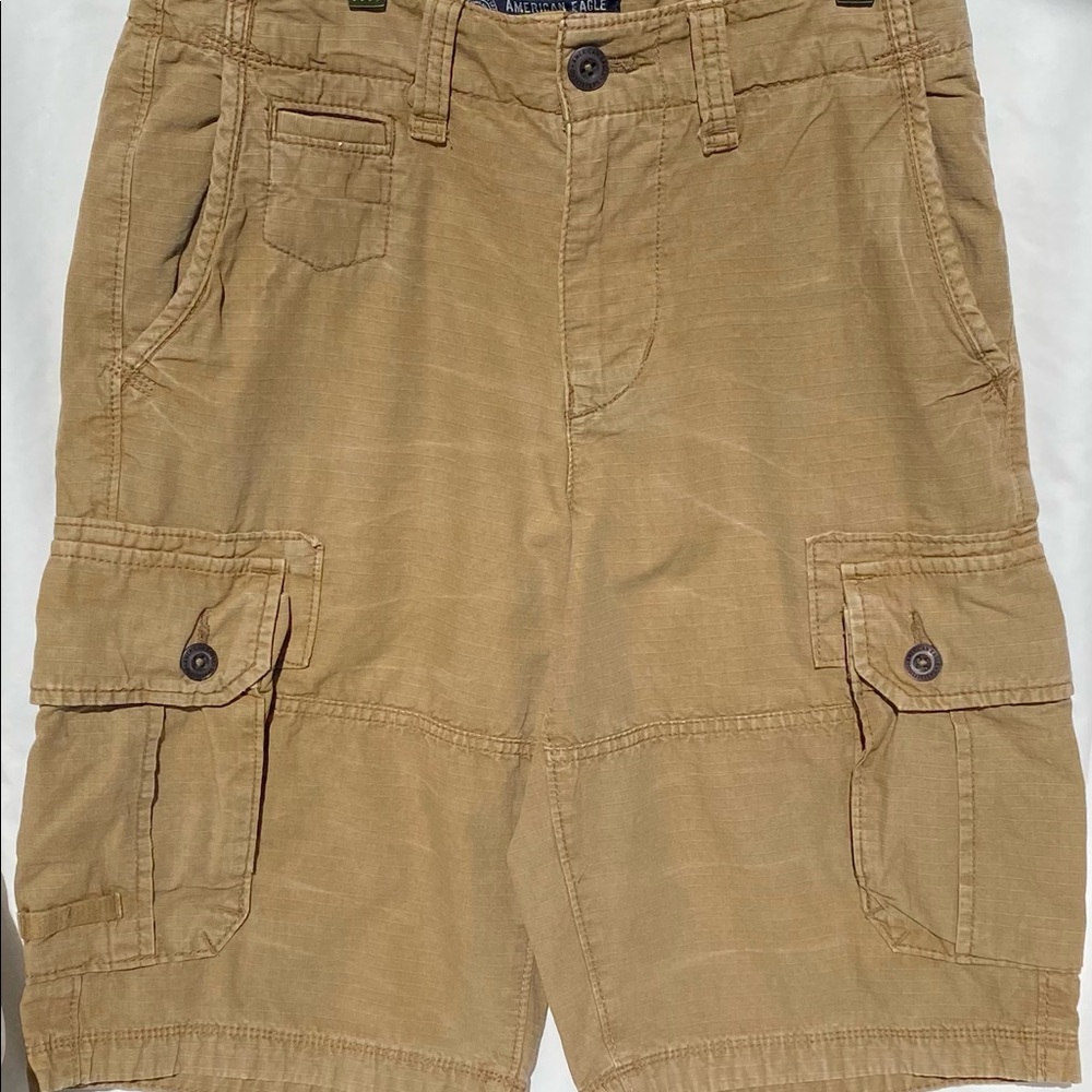 Pre -Owned Gently Worn American Eagle Outfitters Longboard Cargo Men 26 Mustard